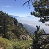 East of Cucamonga Peak on the trail to Etiwanda Peak