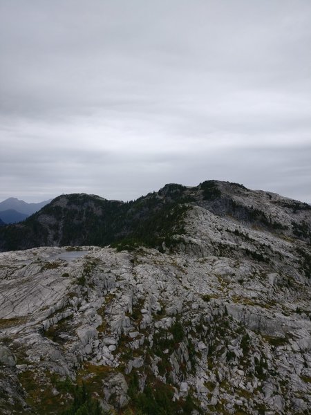 View from Coliseum summit to Mt. Burwell