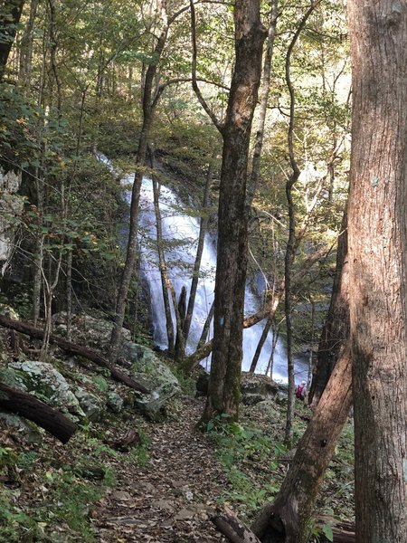 One of many stunning waterfalls.