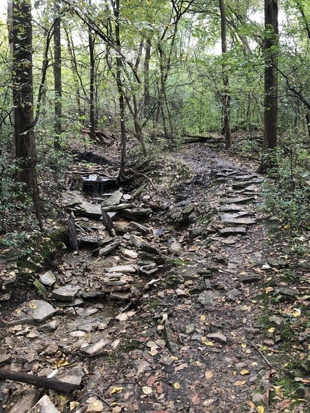 Water run off valley