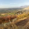 Looking over Draper from Red Potato Hill Trail.