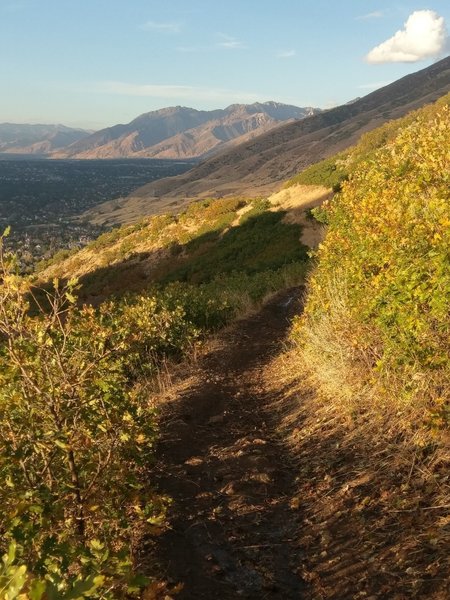 Views of Draper from the side of Potato Hill