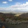 Views down valley from the Hoof N Boot Trail