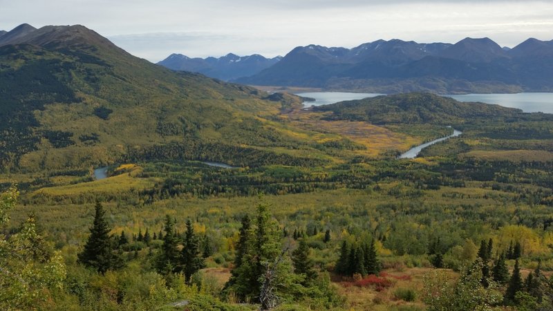 View from top of Hideout Trail