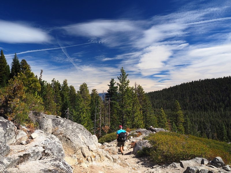 Heading back to the trailhead