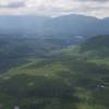 A view of the forest below. The views are great and panoramic from the upper parts of the trail.