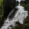 Florence Falls roars in the spring as the snow melts on the mountains and in the valleys above.