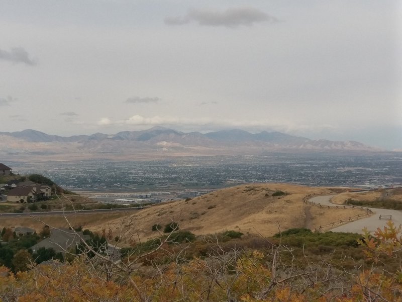 Draper views from the Little Valley Overlook