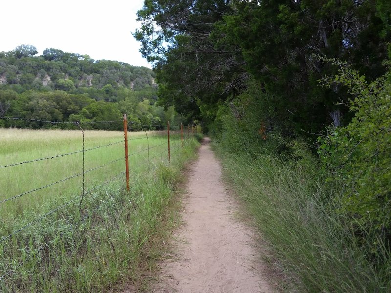 First part of Limestone Ledge from the main track area once you cross the river...hang on, it gets good!