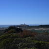 As you climb, you can look back and get views of the farm lands and Pillar Point Naval Station along the Pacific Ocean.