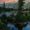 Stone Lake looking east at Continental Divide