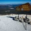 The summit of Mammoth Mountain (11,053 ft).