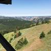 View to the west from High Ridge Lookout toward the North Fork Umatilla Wilderness