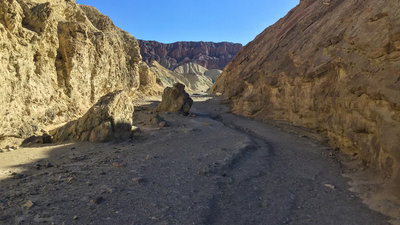 On Golden Canyon Trail