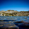 The clear waters of Ram Lake.