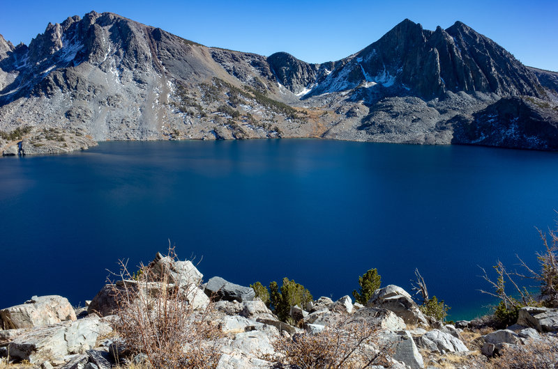 Duck Lake on a fall afternoon.