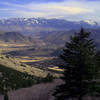 View looking SE from the south side of the trail accessed via Gibson Jack Trail.