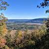 A autumn view of Canaan Mountain viewed from Prospect Mountain on the AT in northwest Connecticut