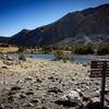 Mono Pass, elevation 10,599 feet.