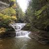 Falls on the gorge trail