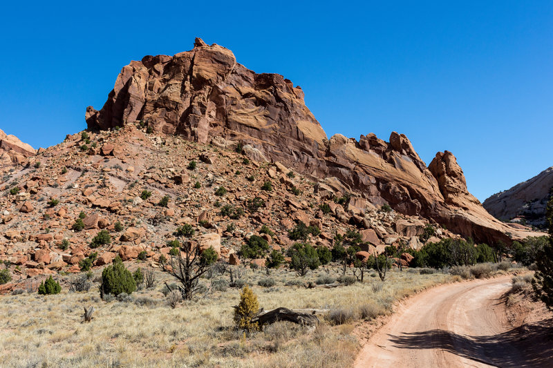 View from Upper Muley Twist Trailhead