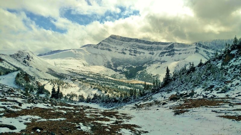 Occasional summer snows along the Great Divide Trail (GDT). The Great Divide Trail Association (GDTA) of Calgary, Alberta maintains, promotes, and preserves the GDT.