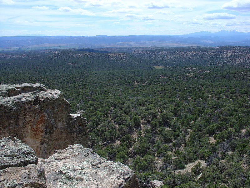 Looking west off Pinto Mesa.