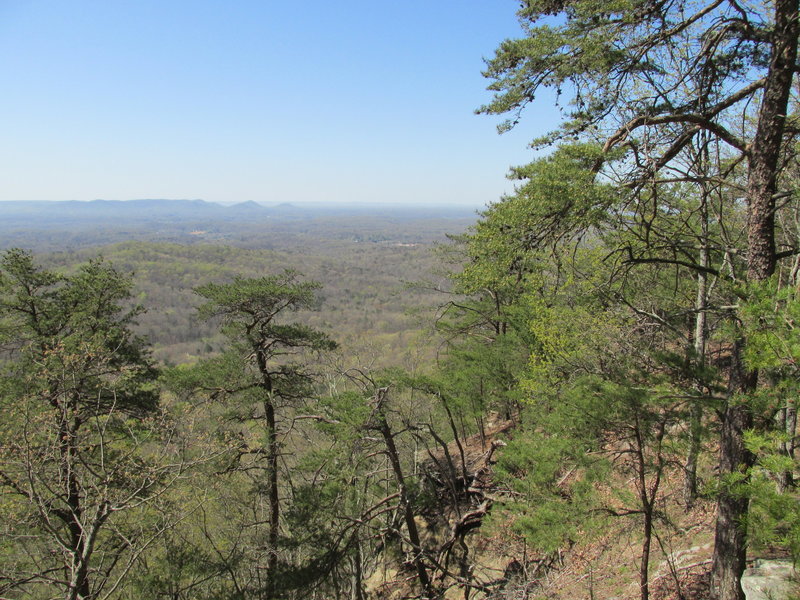 View from the top of Pilot Knob Trail - Overlooking the Bluegrass Region