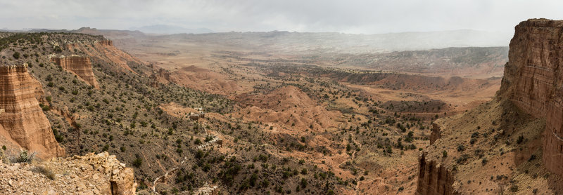 Panorama of the South Desert.