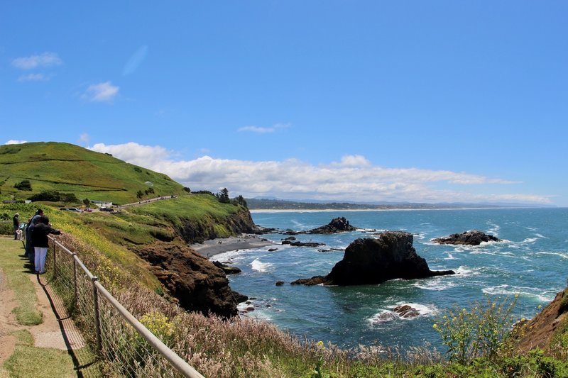 View of Cobble Beach