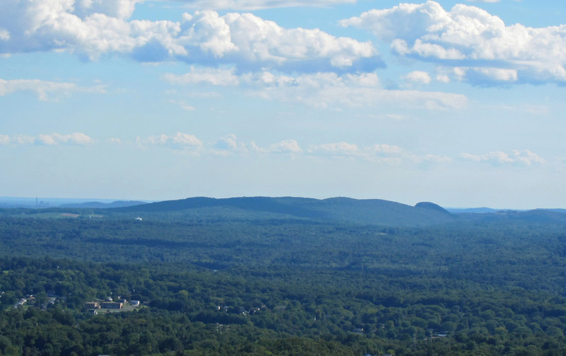 Sleeping Giant seen from Castle Craig