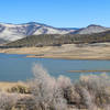 Trail view of Emigrant Lake