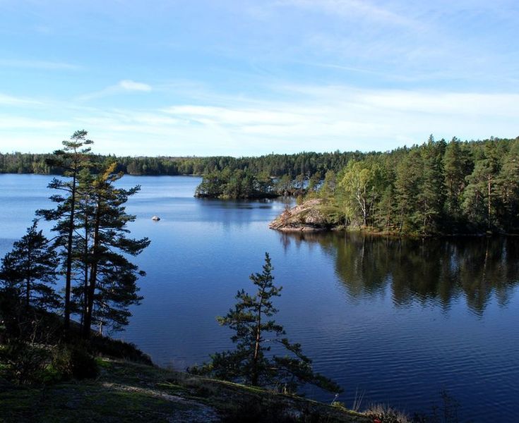The Lake Stensjön.