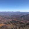 Albert Mountain viewpoint.