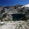 Grizzly Lake from the slopes of Thompson Peak