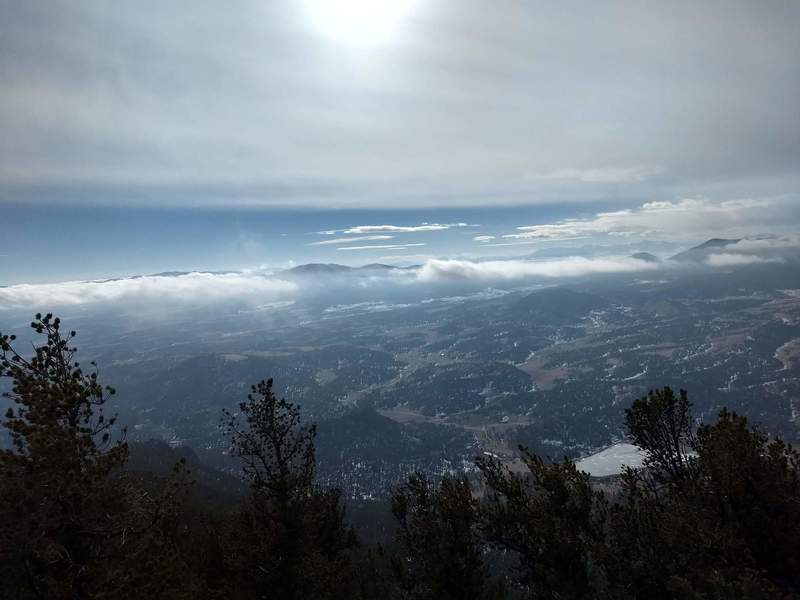 Views from the top of South Tarryall Peak.