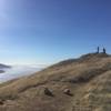 Ocean views on the way to Cone Peak