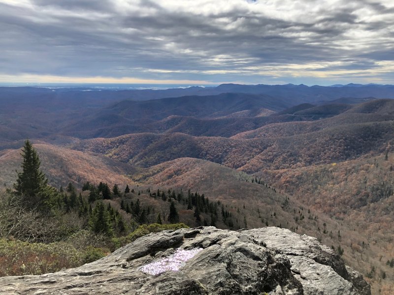 View from summit.