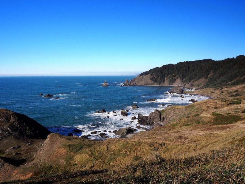 Looking north from Cape Ferrelo