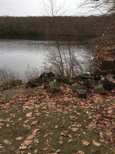 Millers Pond at the far end from the parking lot. Very peaceful.