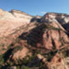 The Panorama from Panorama Point, looking west to the tunnels, north to Many Pools and Petroglyph Canyon, and east to the Checkerboard area.