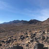 Outbound view toward Black Mountain, looking down from minor high point.