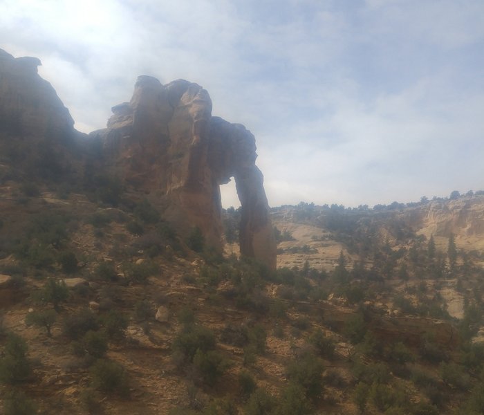 Eagle Canyon Arch, from the north side