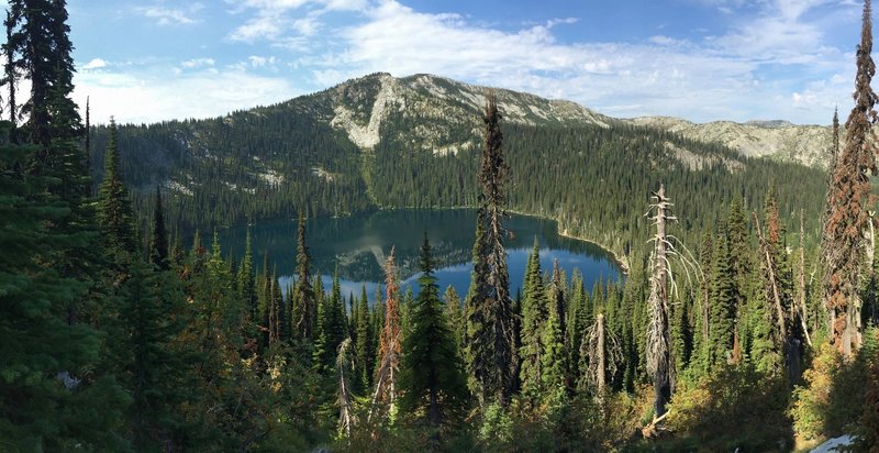 Hidden Lake in Selkirk Mountains, Idaho