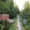 Trail #21 trailhead, Smith Creek, Idaho