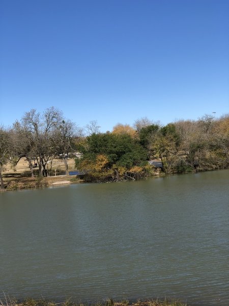 View from the back trail