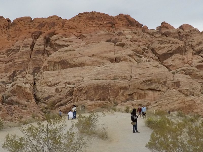 Calico Hills, as seen from Calico #1 parking lot.