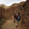 My little bros hiking up to Observation Point.