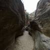 A little slot canyon off to the left of the trail.