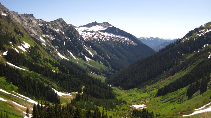 Approach to Boulder Pass